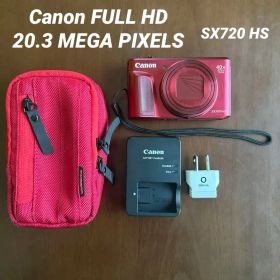 Canon PowerShot SX720 HS レッド バッテリー付