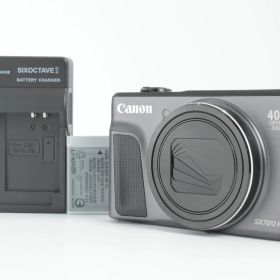 【美品】Canon PowerShot SX720 HS 20.3MP Compact Digital Camera Black キャノン コンパクトデジタルカメラ 黒 ブラック EF-TN-JP1655