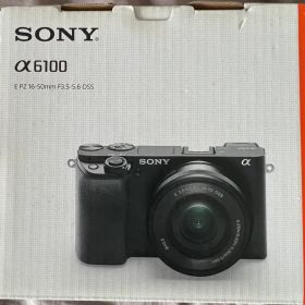 Sony α6100 ミラーレス一眼 カメラ16-50㎜セット 海外モデル新品近