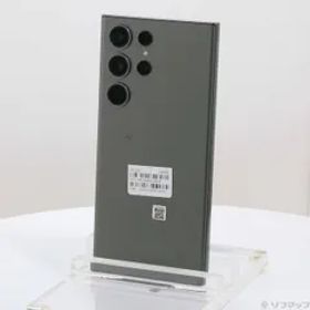 〔中古品〕 Galaxy S23 Ultra 256GB グリーン SCG20 au SIMフリー【262】