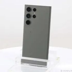 〔中古品〕 Galaxy S23 Ultra 256GB グリーン SCG20 au SIMフリー【269】