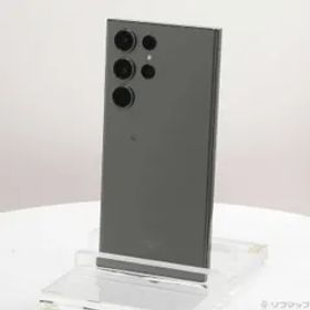 〔中古品〕 Galaxy S23 Ultra 256GB グリーン SCG20 au SIMフリー【348】