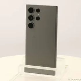 〔中古品〕 Galaxy S23 Ultra 256GB グリーン SCG20 au SIMフリー【258】