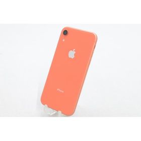 [中古]SIMフリー Apple iPhoneXR 64GB Coral A2106 MT0A2J/A[N] 外観ランクA