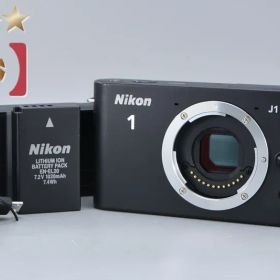 Nikon ニコン 【中古】Nikon ニコン 1 J1 ブラック ミラーレス一眼カメラ ミラーレスカメラ