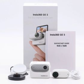 Insta360 GO 3 128GB アークティックホワイト 超小型 ウェアラブルカメラ 4K対応【中古】