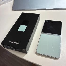訳あり Galaxy Z Flip5 ミント色 箱付き256GB