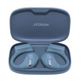 JVCケンウッド Victor nearphones HA-NP50T ワイヤレスイヤホン セージグリーン 【良い(B)】