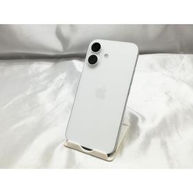【中古】Apple 国内版 【SIMフリー】 iPhone 16 128GB ホワイト MYDR3J/A【ECセンター】保証期間１ヶ月【ランクA】