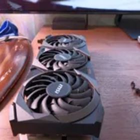 MSI Gece RTX 3080 Vent 3X Pl 10G OC 10GB GDDR6X グラフィックス カード