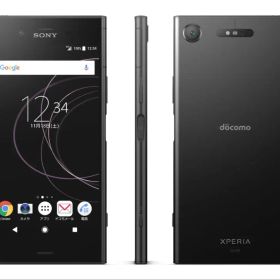 【美品】Xperia XZ1 Compact エクスペリア ブラック 黒 ソニー
