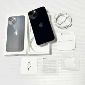 アイフォーン(iPhone)の人気品！ Apple iPhone 13 mini 128GB ミッドナイト 色(スマートフォン本体)