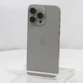 〔中古品〕 iPhone15 Pro Max 256GB ナチュラルチタニウム MU6R3J／A SIMフリー【276】