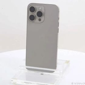 〔中古品〕 iPhone15 Pro Max 256GB ナチュラルチタニウム MU6R3J／A SIMフリー【348】