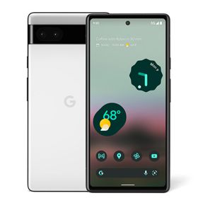 グーグル(Google)のGoogle Pixel6a チョーク SIMフリー 本体 au スマホ 【送料無料】 gp6aaw7mtm(スマートフォン本体)