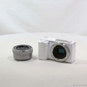 【中古】SONY(ソニー) VLOGCAM ZV-E10L パワーズームレンズキット ホワイト 【295-ud】