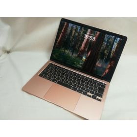 【中古】Apple MacBook Air 13インチ M1(CPU:8C/GPU:7C) 8GB/256GB ゴールド MGND3J/A (M1・2020)【川崎】保証期間１ヶ月【ランクC】