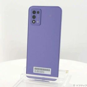 【中古】ZTE Libero 5G III 64GB パープル ZESBY1 Y!mobile SIMフリー 【269-ud】