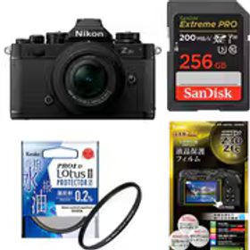 【安心セット 256GB】 [ニコン Z fc 16-50 VR レンズキット ブラック + メモリー + フィルターセット]