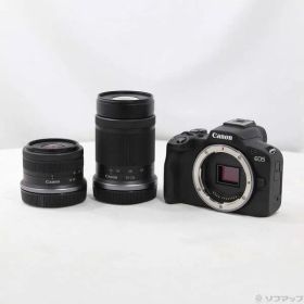 〔中古品〕 EOS R50 ダブルズームキット ブラック【258】