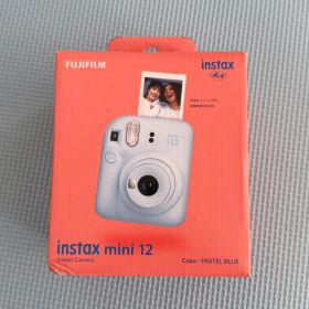 新品未開封 FUJIFILMチェキ instax mini 12 パステルブルー
