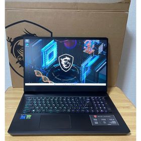 超美品 MSI ゲーミングノート Corei7, RTX3070, 144Hz(ノートPC)