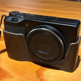 RICOH GR IIIx ブラック レザーケース付き