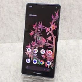 【中古】国内版 SIMフリー Google Pixel 6 256GB Stormy Black 黒 グーグルピクセル スマホ 本体(PMA148-1)