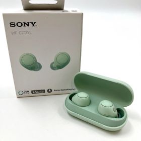 MY257 SONY ソニー WF-C700N ワイヤレス ノイズキャンセリング ステレオヘッドセット セージグリーン YY2968 ワイヤレスイヤホン