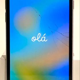 【画面割れあり】MHGQ3J/A iPhone SE2 64GB ホワイト