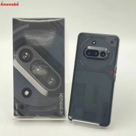 【中古】Nothing Phone (3a) 8GB/128GB ブラック A059 スドア版SIMフリー