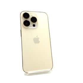 アップル(Apple)の【全額返金保証】【最速発送】Apple iPhone iPhone 14 Pro 256GB ゴールド docomo 動作確認済(スマートフォン本体)