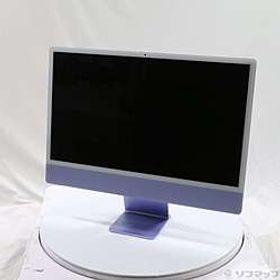 iMac 24-inch Mid-2021 Z13100057 Apple M1 8コアCPU_8コアGPU 8GB SSD512GB パープル 〔14.7 Sonoma〕