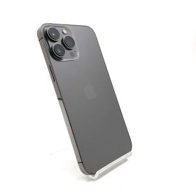 iPhone 13 Pro Max 128GB グラファイト au 白ロム 動作確認済 83%【全額返金保証】【最速発送】