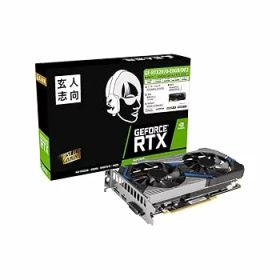 【中古】玄人志向 NVIDIA GeForce RTX2070 搭載 グラフィックボード GDDR6 8GB デュアルファンモデル GF-RTX2070-E8GB/DF2