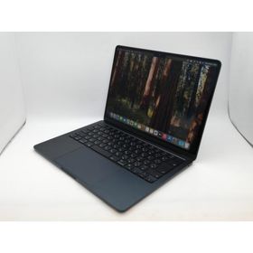 【中古】Apple MacBook Air 13インチ M2(CPU:8C/GPU:8C) 8GB/256GB ミッドナイト MLY33J/A (M2,2022)【中野】保証期間１ヶ月【ランクB】