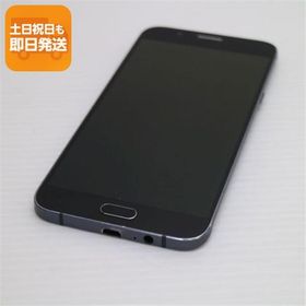 美品 au SCV32 Galaxy A8 ブラック 即日発送 スマホ AU SAMSUNG 本体 白ロム あすつく 土日祝発送OK