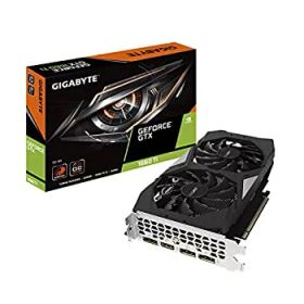 【中古】（非常に良い）GIGABYTE NVIDIA GeForce GTX 1660Ti 搭載 グラフィックボード 6GB WINDFORCE 2X ファンモデル GV-N166TOC-6GD