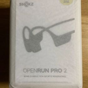 【新品未開封】SHOKZ OPENRUN PRO 2 骨伝導イヤホン 標準サイズ