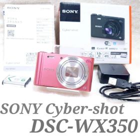 SONY Cyber-shot サイバーショット DSC-WX350 ピンク