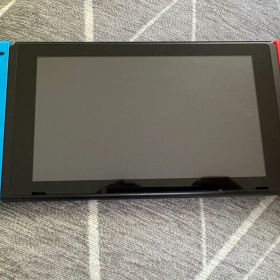 Nintendo Switch 青赤 Joy-Con 花ステッカー