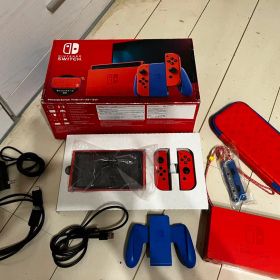 Nintendo Switch 赤/青 本体 マリオレッド SDカード付き