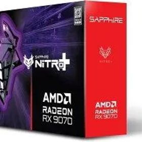 【新品】SAPPHIRE NITRO+ Radeon RX 9070 GAMING OC 16GB グラフィックスボード 11349-01-20G VD8986