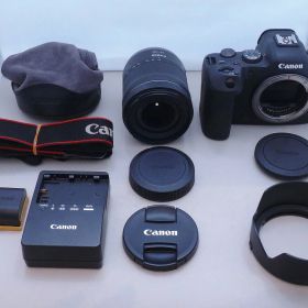 【12/19(金)20時〜全品ポイント10倍！要エントリー！】キヤノン Canon ミラーレス一眼カメラ レンズキット フルサイズ EOS R6 レンズキット 【中古】