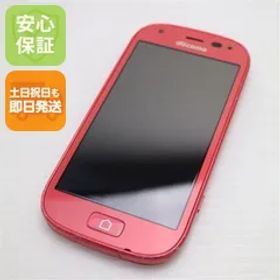 良品中古 F-04J らくらくスマートフォン4 ピンク 即日発送 スマホ DoCoMo 富士通 本体 白ロム 土日祝発送OK 04000
