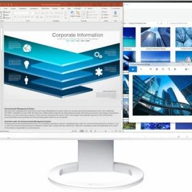 液晶ディスプレイ 23.8型 ニュースタンダード ホワイト EIZO EV2480-ZWT
