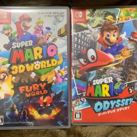 スーパーマリオ 3Dワールド + フューリーワールド & オデッセイ まとめ売り
