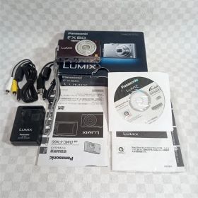 【動作確認済】panasonic lumix dmc-fx60 バイオレット