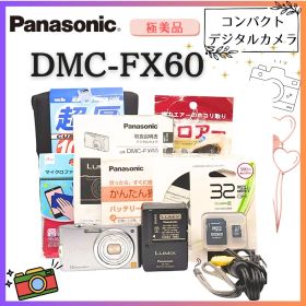 極美品 Panasonic パナソニック DMC-FX60 コンパクトデジ初心者