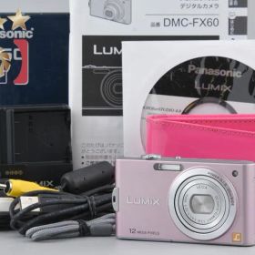 Panasonic パナソニック 【中古】Panasonic パナソニック LUMIX DMC-FX60 スイートピンク コンパクトデジタルカメラ 元箱付き コンパクトデジタルカメラ